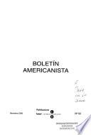 Boletín americanista
