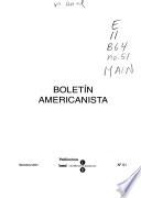 Boletín americanista
