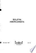 Boletín americanista