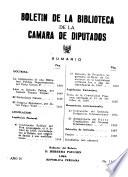 Boletín bibliográfico
