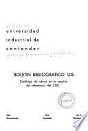 Boletín bibliográfico