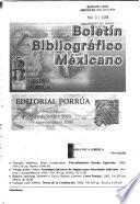 Boletin Bibliografico Mexicano