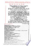 Boletín bibliográfico mexicano