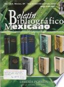 Boletín bibliográfico mexicano