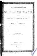 Boletin bibliográfico sud-americano