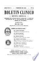 Boletín clínico