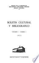 Boletín cultural y bibliográfico