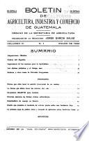 Boletín de agricultura, industria y comercio de Guatemala