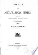Boletín de agricultura, minería é industrias ...