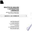 Boletín de análisis y estadísticas laborales