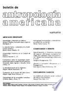 Boletín de Antropología Americana