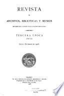 Boletín de archivos, bibliotecas y museos