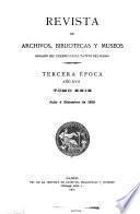 Boletín de archivos, bibliotecas y museos
