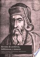 Boletín de archivos, bibliotecas y museos