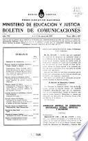 Boletín de comunicaciones