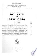 Boletín de geología