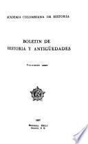 Boletín de historia y antigüedades
