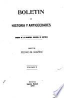 Boletín de historia y antigüedades