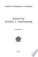 Boletín de historia y antigüedades