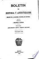 Boletín de historia y antigüedades