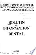 Boletín de información dental