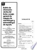 Boletín de información dental