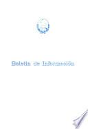 Boletín de información