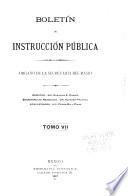 Boletín de instrucción pública