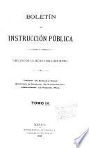Boletín de instrucción pública ...