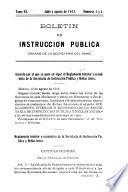 Boletín de instrucción pública