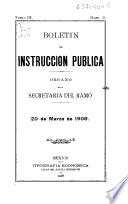 Boletín de instructión públia ...