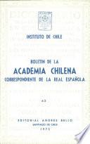 Boletin de la Academia Chilena Correspondiente de la Real Espanola - 62