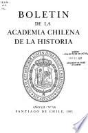 Boletín de la Academia Chilena de la Historia