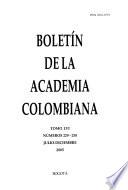 Boletín de la Academia Colombiana