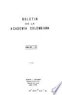 Boletín de la Academia Colombiana
