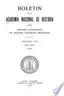 Boletín de la Academia Nacional de Historia antes Sociedad Ecuatoriana de Estudios Históricos Americanos