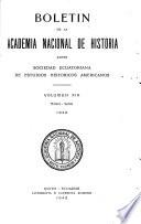 Boletín de la Academia Nacional de Historia ...