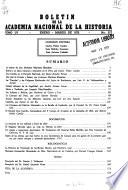 Boletín de la Academia Nacional de la Historia