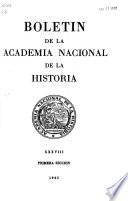 Boletín de la Academia Nacional de la Historia