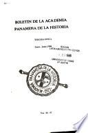 Boletín de la Academia Panameña de la Historia