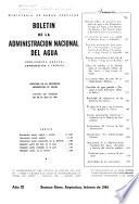 Boletín de la Administración Nacional del Agua