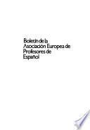 Boletín de la Asociación Europea de Profesores de Español