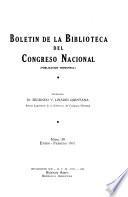 Boletín de la Biblioteca del Congreso de la Nación