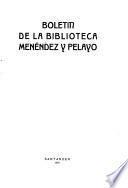 Boletín de la Biblioteca Menéndez y Pelayo; número extraordinario en homenaje a D. Miguet Artigas