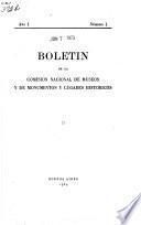 Boletín de la Comisión nacional de museos y de monumentos y lugares históricos