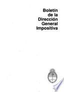 Boletín de la Dirección General Impositiva