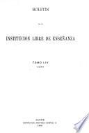 Boletín de la Institución Libre de Enseñanza