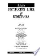 Boletín de la Institución Libre de Enseñanza