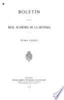 Boletín de la Real Academia de la Historia
