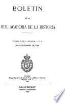 Boletín de la Real Academia de la Historia